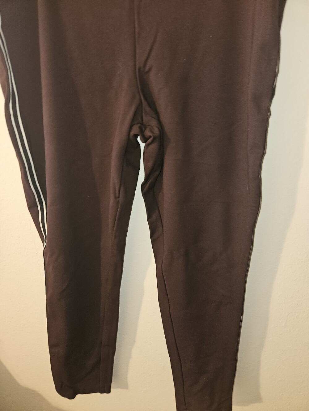Gap Womans Brown Pants With Black/White Stripes Size Xl - Picture 3 of 14